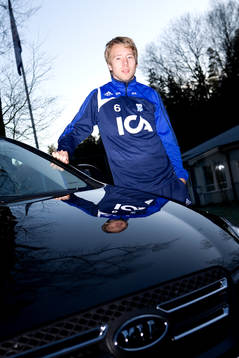 KIA ny sponsor för IFK Göteborg, Adam Johansson IFK