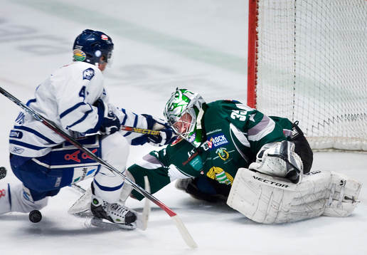 Johan Eneqvist, Leksand, och Carl-Johan Klint, Målvakt,