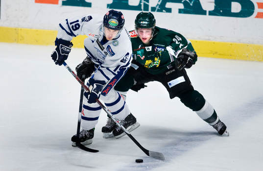 Juha Lind, Leksand, och Johan Andersson, Hammarby