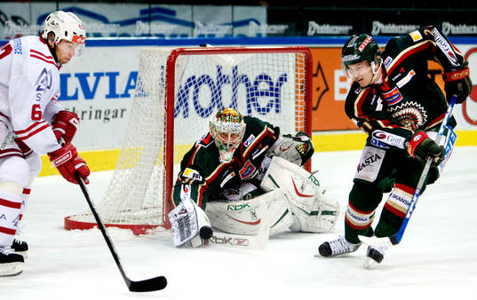 Petr Tenkrat, Timrå, Ari Ahonen, målvakt, Mikael