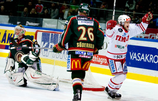 Timo Pärssinen, Timrå, jubel, Frölunda depp