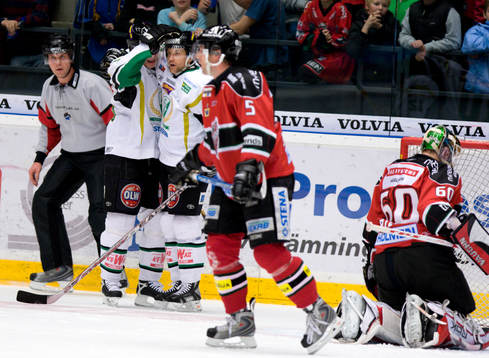 Pelle Prestberg, Färjestad gör 0-2 på Modo