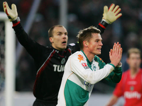 Fotboll, Bundesliga (Tysk Liga), Hannover 96 - Werder