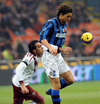 BARONE, Torino och Zlatan IBRAHIMOVIC, Inter