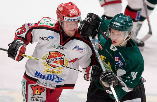 Henrik Eriksson, Almtuna, och Johan Andersson, Hammarby