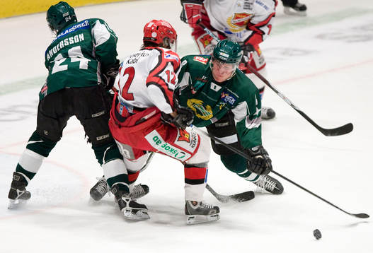 Fredrik Vestberg, Almtuna, och Rikard Karlsson, Hammarby