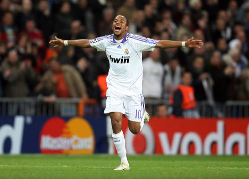 Robinho, Real Madrid (Jubel)