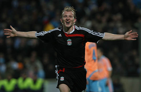 Dirk Kuyt, Liverpool (Jubel)