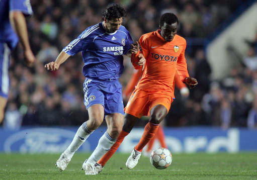 Sunny, Valencia och Claudio Pizarro, Chelsea