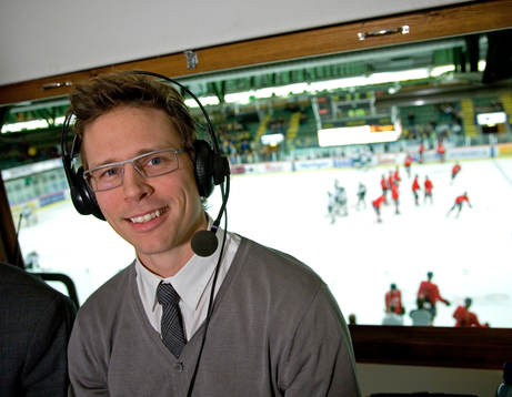 TV komentator,  Mathias Bosson
