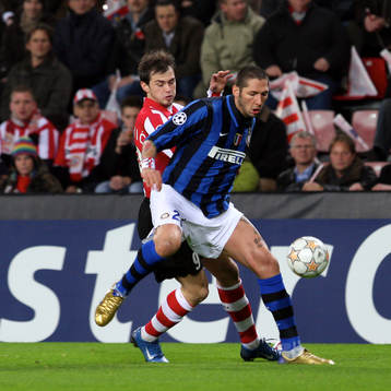 Danko Lazovic och Marco Materazzi