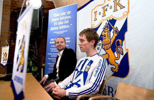 Fotboll, allsvenskan, IFK Göteborg presenterar Daniel