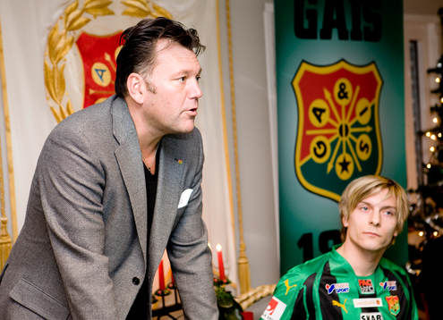 Gais, ordförande, Christer Wallin och Markus Holsti