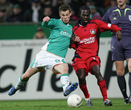 Markus Rosenberg och Hans Sarpei