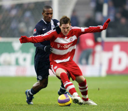 Gilberto och Bastian Schweinsteiger