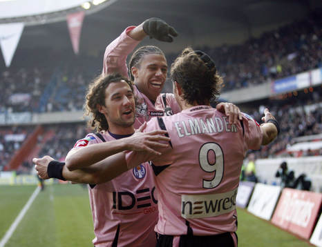 Johan Elmander, jubel
