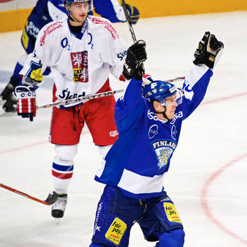 Teemu Laine, Finland, jubel