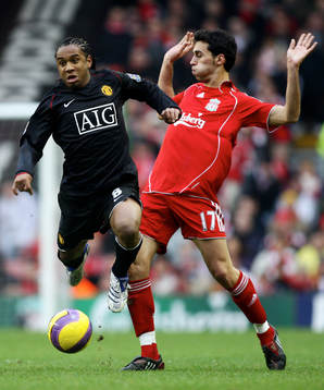 Anderson och Alvaro Arbeloa