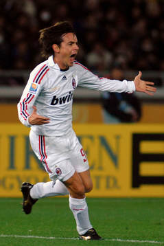 INZAGHI, Milan, jubel