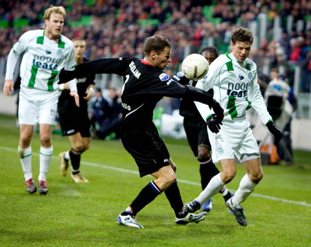 Fredrik Stenman och Marcus Berg, Groningen