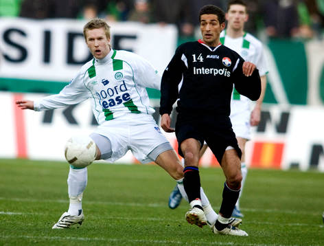 Rasmus Lindgren, Groningen och Mohamed Messoudi, Willem II