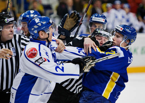 Teemu Laine, Finland och Tobias Viklund, Sverige