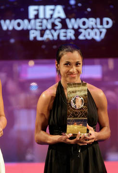 Fotboll, FIFA Women's World Player Gala, dam,