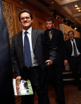 Fabio Capello, tränare, förbundskapten, England