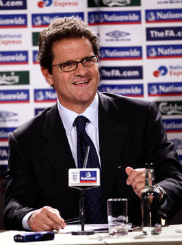 Fabio Capello, tränare, förbundskapten, England