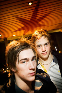Victor Hedman och Tobias Forsberg
