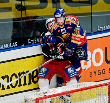 Patric Hörnqvist, Djurgården, trycker till Stefan
