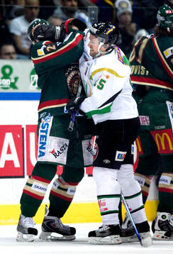 Mikael Johansson, Frölunda, Thomas Rhodin, Färjestad