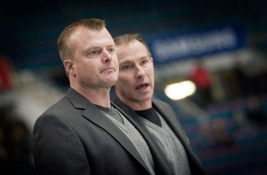 Anders Gozzi, Tränare AIK och Rikard Franzén, Ass.