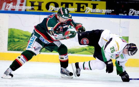 Magnus Kahnberg, Frölunda, Thomas Rhodin, Färjestad