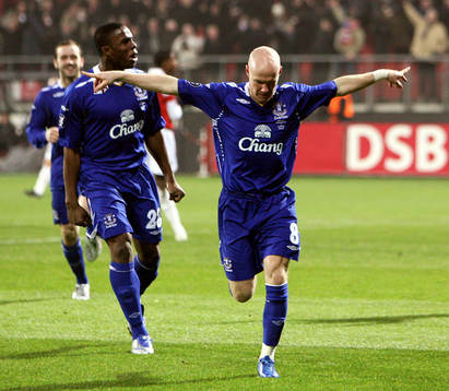 Andrew Johnson, Everton, jubel