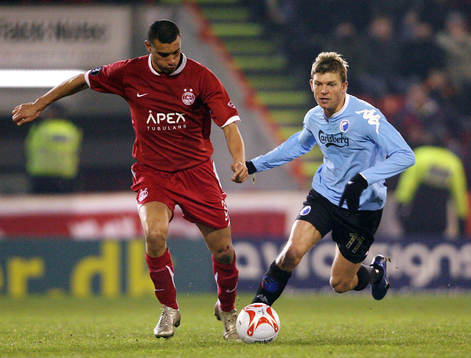 Richie Byrne, Aberdeen och Marcus Allbäck, Köpenhamn