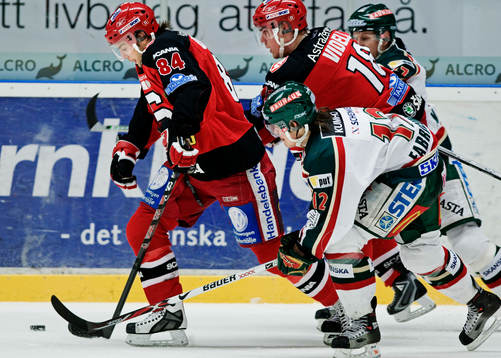 Dragan Umicevic, Södertälje, och Linus Videll,