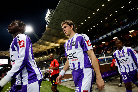 Johan Elmander, Toulouse. Entré, inmarsch