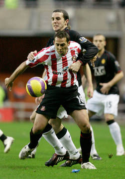 Fotboll, engelsk, Premier League, Sunderland - Manchester