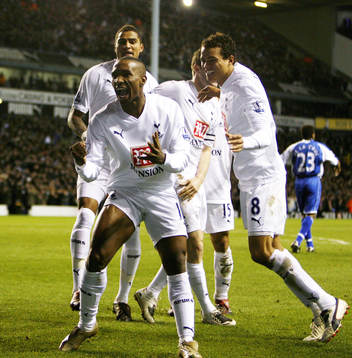 Jermain Defoe, Tottenham jubel med lagkamraterna