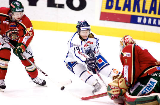 Tuukka Mäntylä, Frölunda och Patrik Zackrisson,