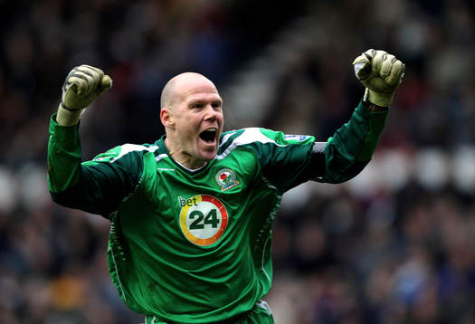 Fotboll, engelsk, Premier League, Derby County -Blackburn