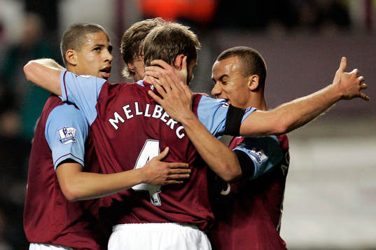 Fotboll, Premier League (Engelsk Liga) Aston Villa v