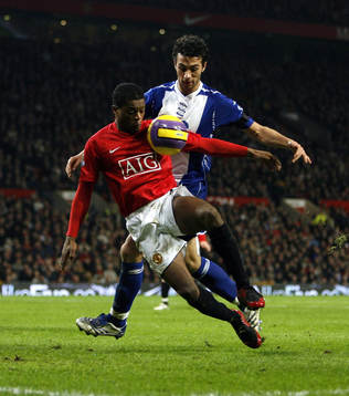 Fotboll, Premier League (Engelsk Liga) Manchester United v