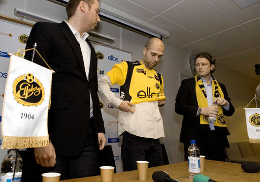 Fotboll, Allsvenskan, Presskonferens i Borås. Elfsborg