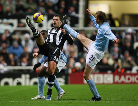 Fotboll, engelsk, Premier League, Newcastle - Manchester