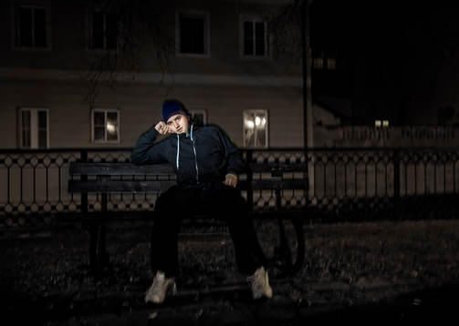 Jhonas Enroth, målvakt i juniorlandslaget