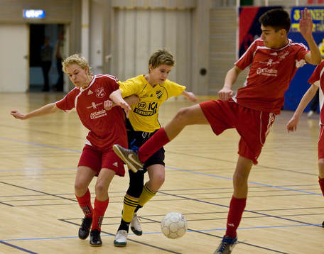 Innefotboll, P 93, pojkar 14 år, Åsum - IFK Hässleholm