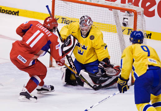 När Jhonas Enroth, målvakt, Sverige, räddade ett