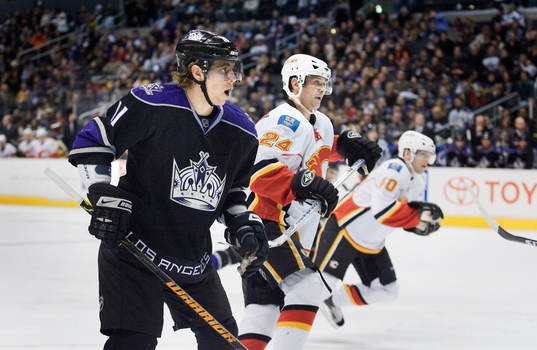 Ishockey, National Hockey League, NHL, LA Kings - Calgary